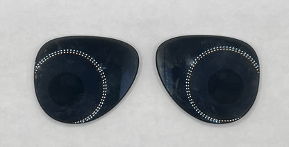 Costa Del Mar Peli Both Lenses Black Glass 580G