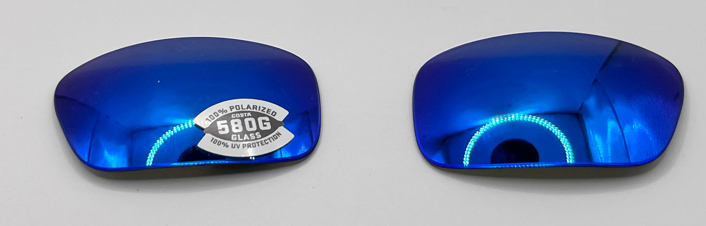 Costa Del Mar Fantail Both Lenses Blue Mirror Glass 580G
