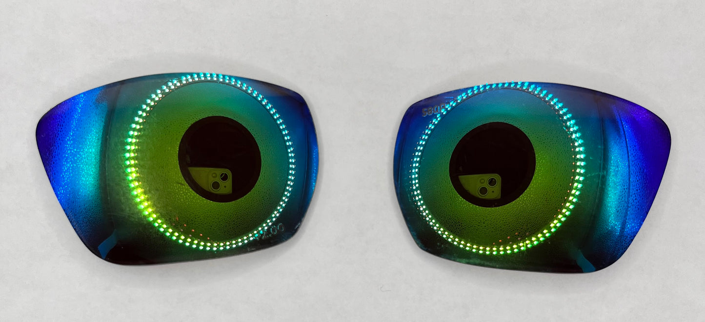 Costa Del Mar Tuna Alley Both Lenses Green Mirror +2.00 Bifocals