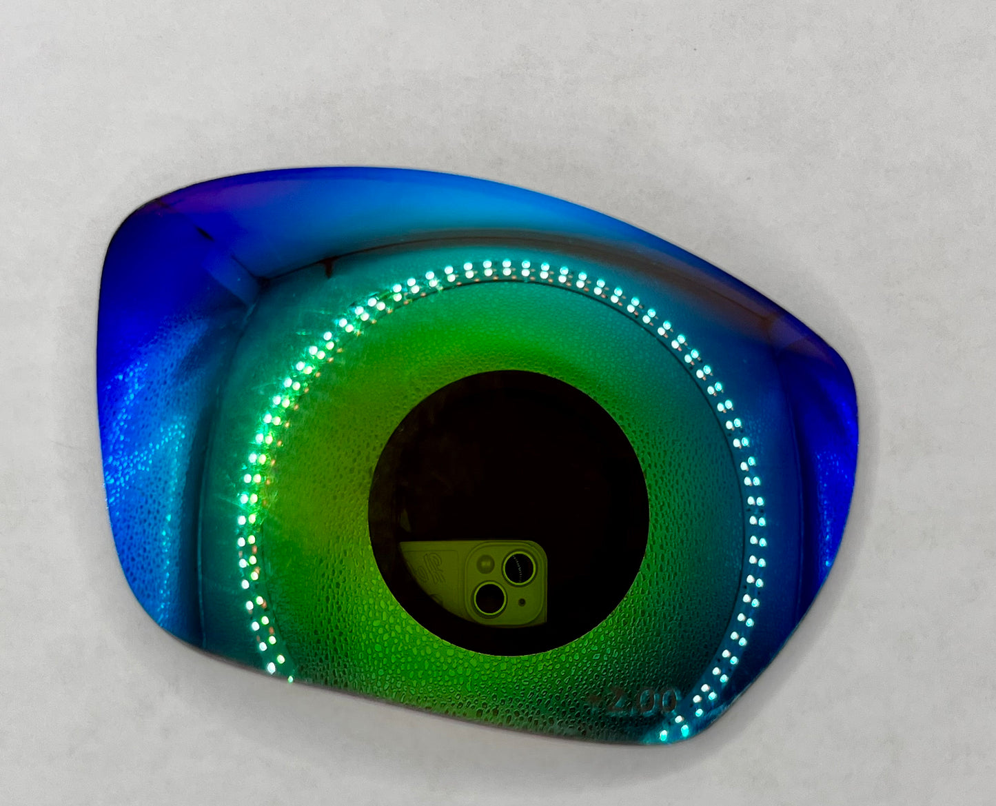 Costa Del Mar Tuna Alley Both Lenses Green Mirror +2.00 Bifocals