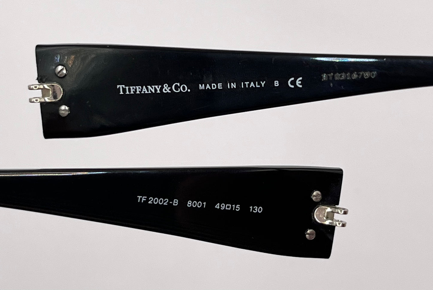 Tiffany 2002 Both Temples Black