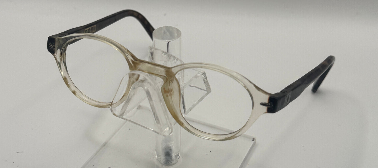 John Varvatos V356 Uf Eyeglasses in color Crystal