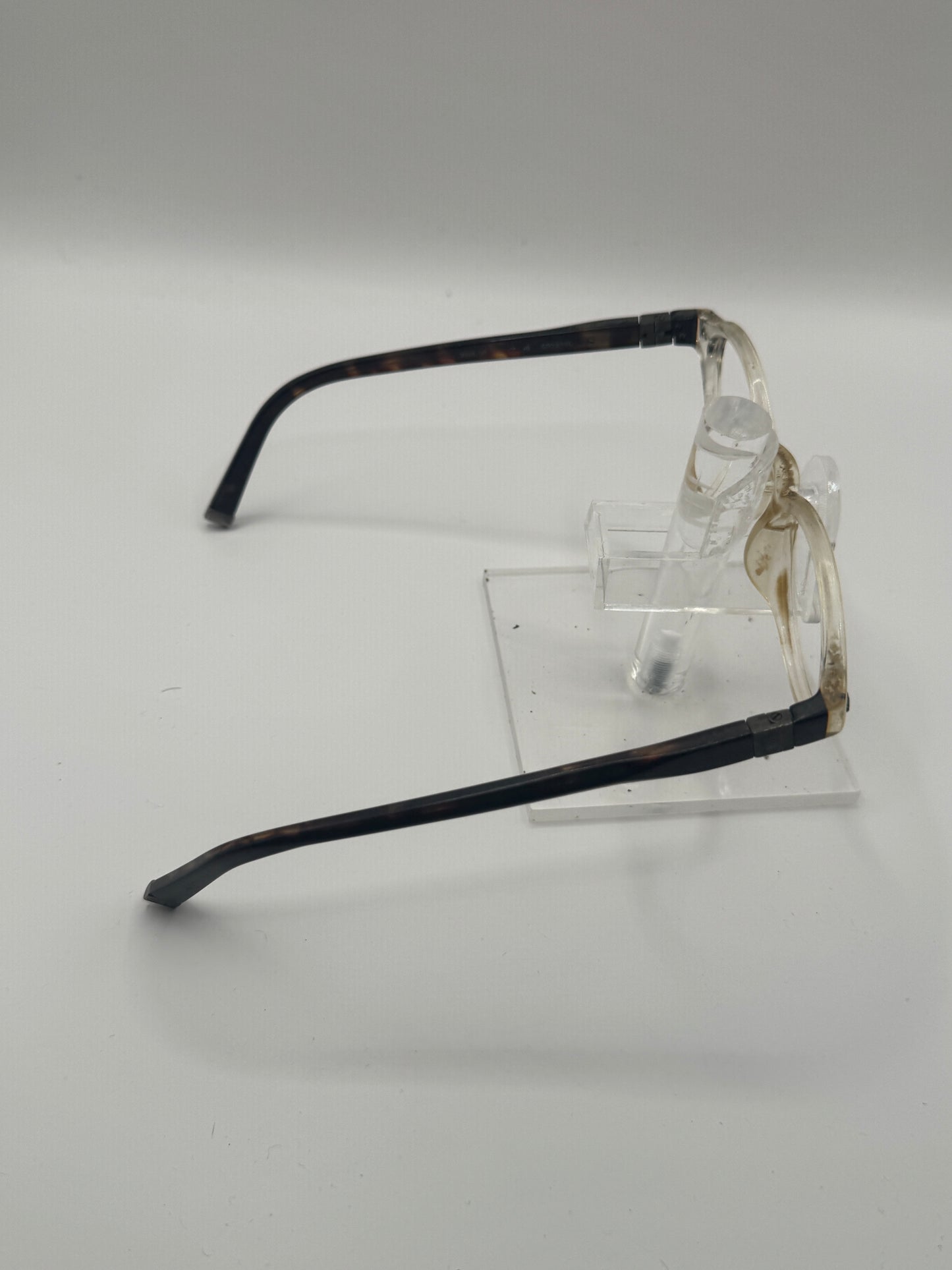 John Varvatos V356 Uf Eyeglasses in color Crystal