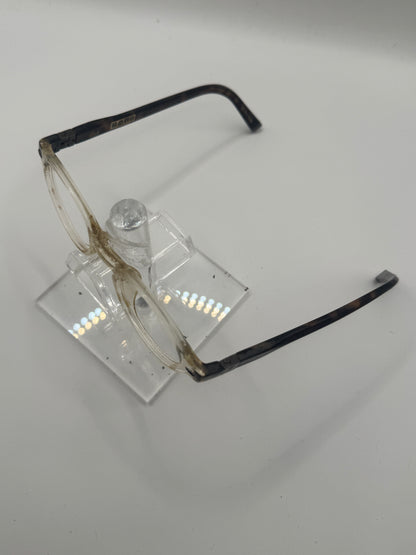 John Varvatos V356 Uf Eyeglasses in color Crystal