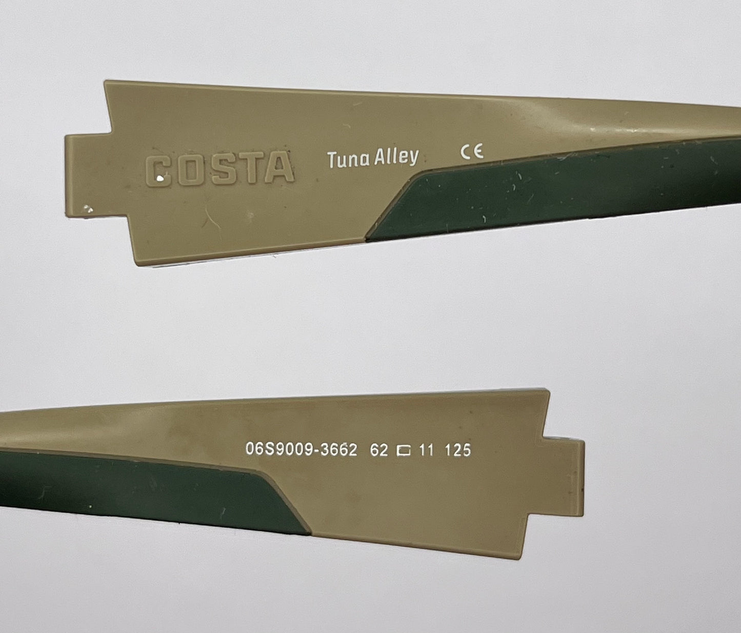 Costa Del Mar Tuna Alley Both Temples Beige/green