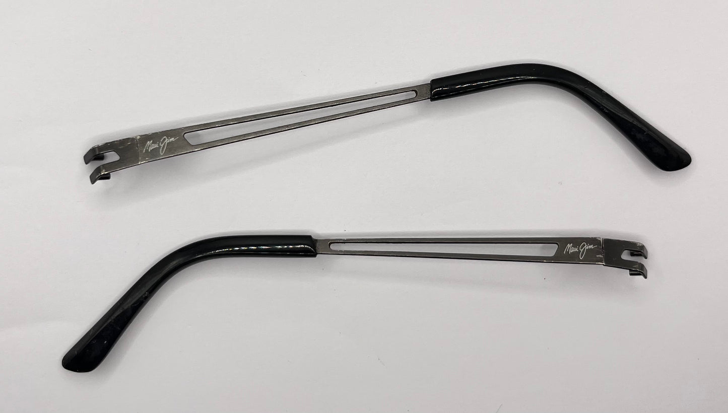 Maui Jim 702 Both Temples Silver/black