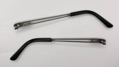 Maui Jim 702 Both Temples Silver/black