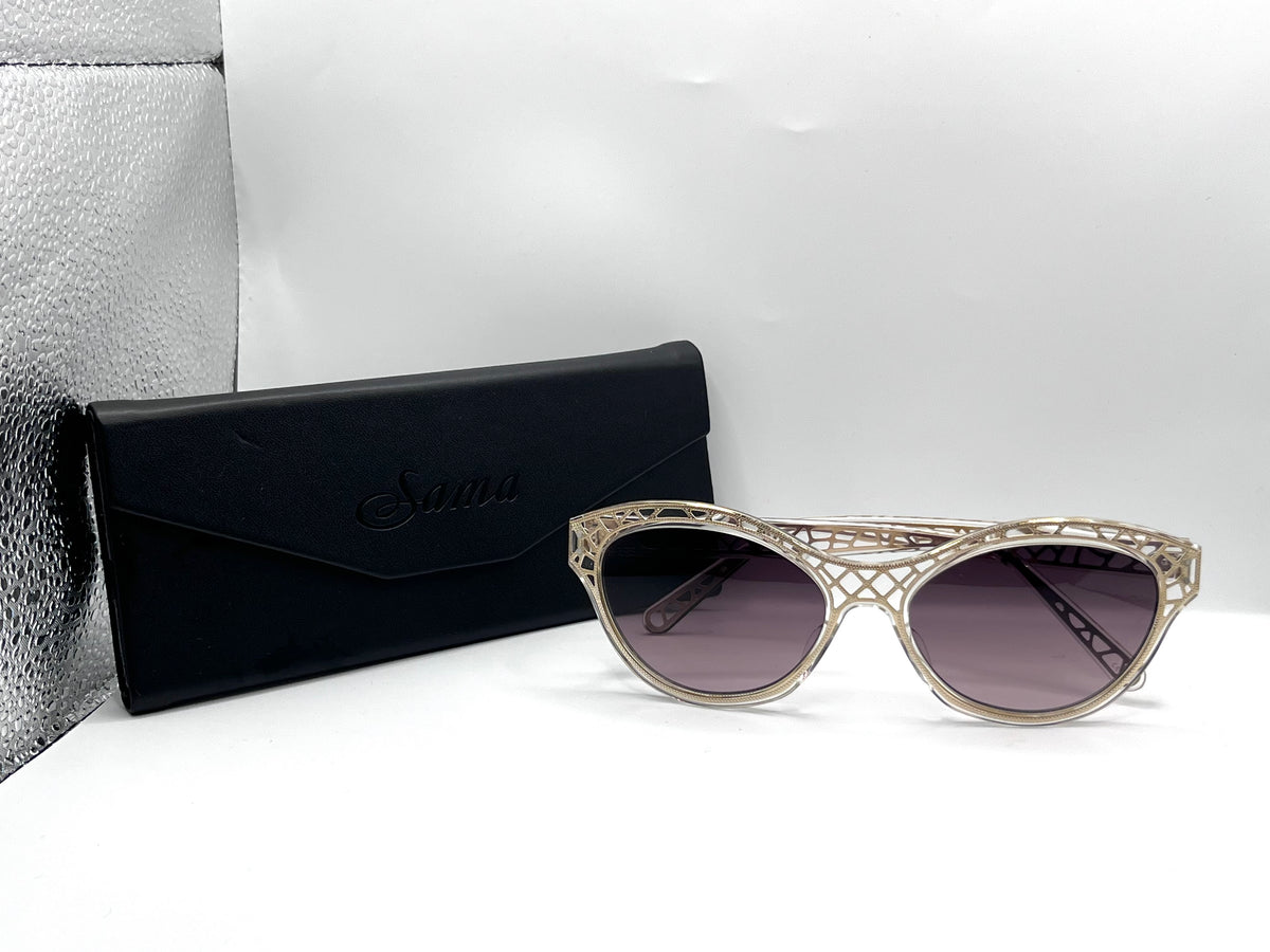 Sama Miranda Sunglasses in color Gold