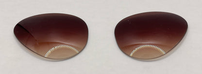 Ray Ban 3689 After Market Both Lenses Brow Gradient Size 55