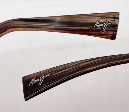 Maui Jim Peahi 202 Both Temples Brown