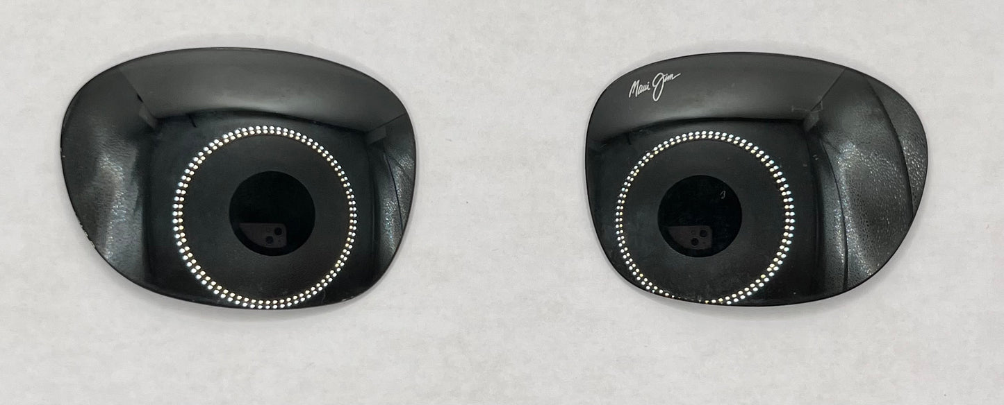 Maui Jim 736 Both Lenses Black Mirror