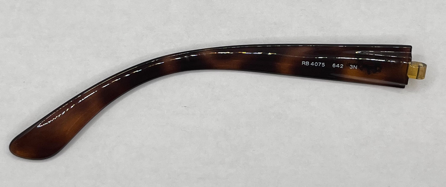Ray Ban 4075 Left Temple Tortoise