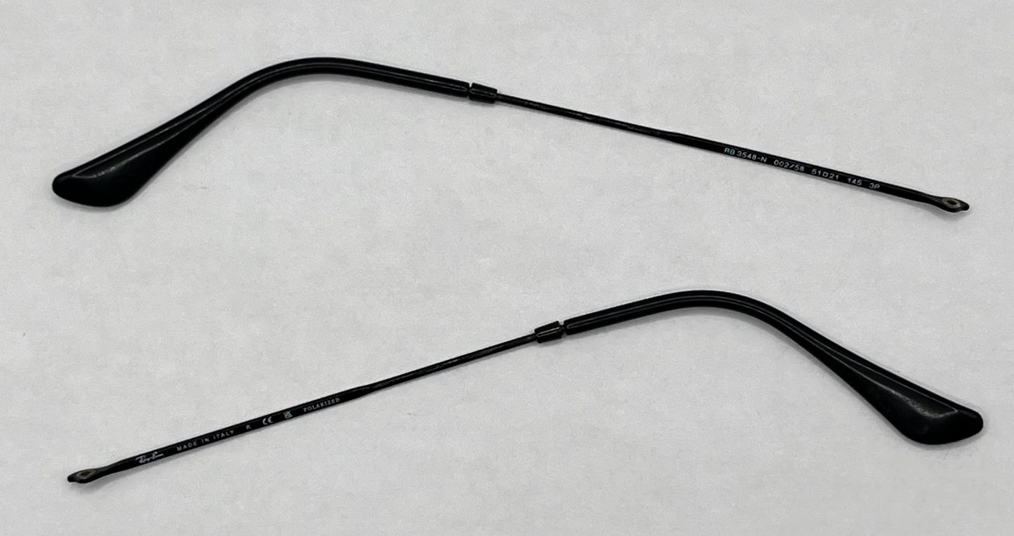 Ray Ban 3548 Both Temples Black