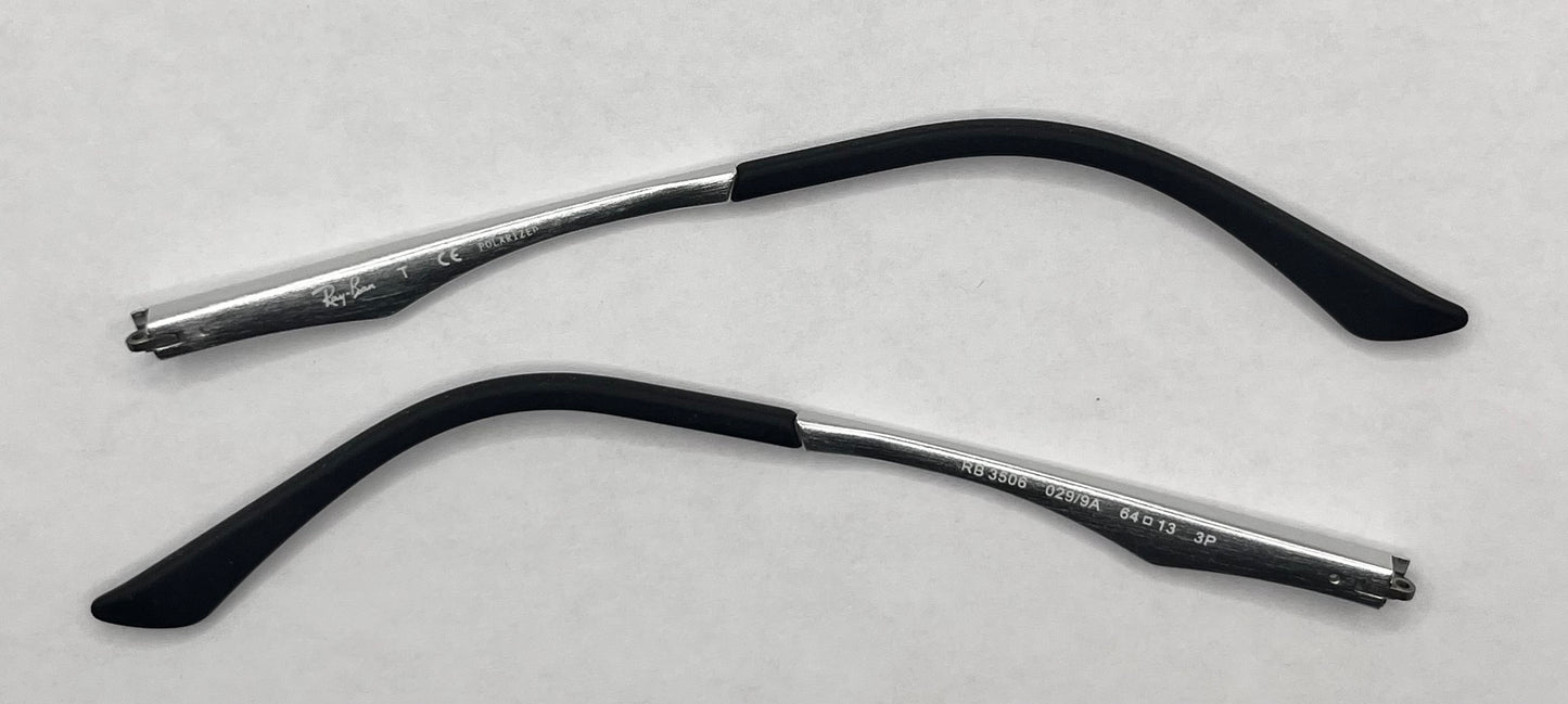Ray Ban 3506 Both Temples Silver/black