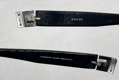 Gucci 1798 Both Temples Silver/black