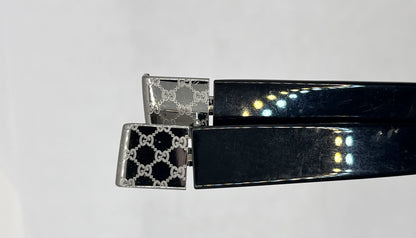 Gucci 1798 Both Temples Silver/black