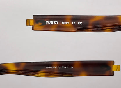 Costa Del Mar Spearo Both Temples Matte Tortoise