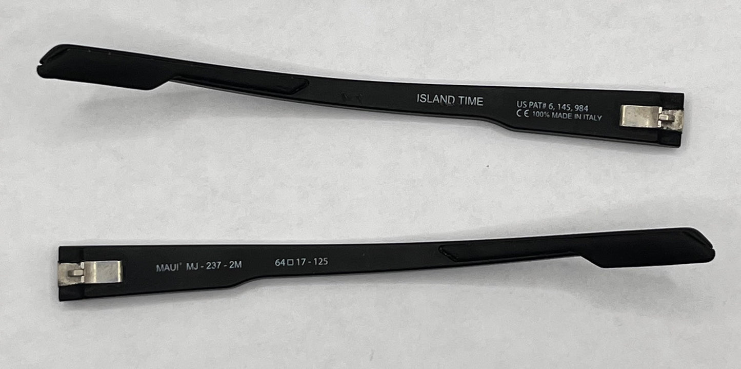 Maui Jim 237 Both Temples Black
