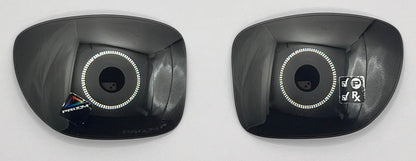 Oakley Gauge 8 Both Lenses Black Chrome Mirror