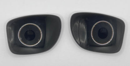 Oakley Gauge 8 Both Lenses Black Chrome Mirror