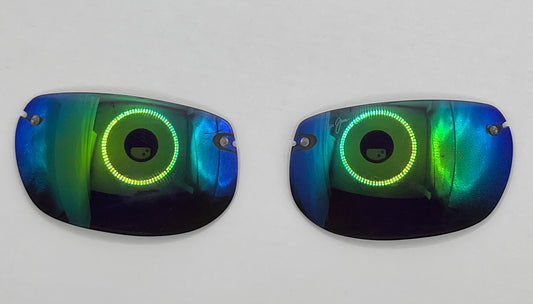 Maui Jim 412 Both Lenses Green