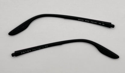 Prada Sps 02s Both Temples Matte Black/red