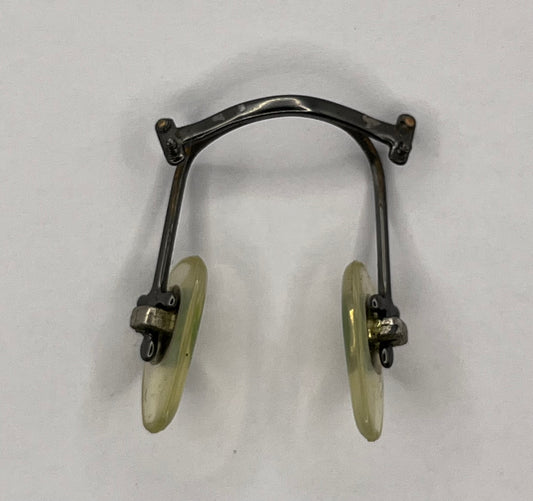 Prada Sps 02s Nose Bridge Silver
