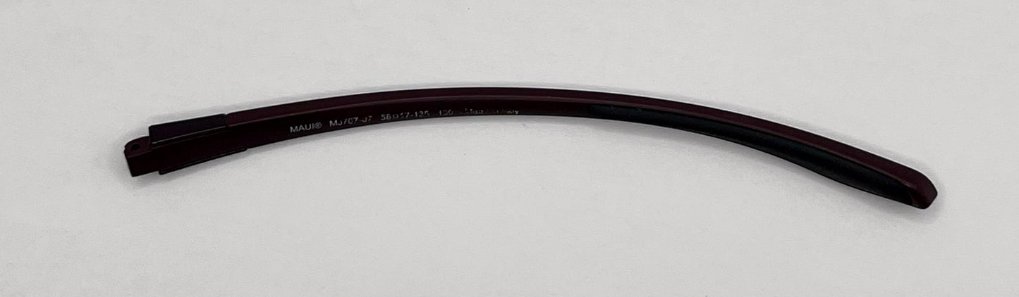 Maui Jim 707 Right Temple Burgundy