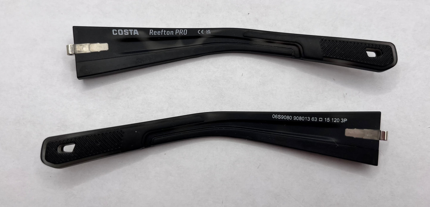 Costa Del Mar Reefton Pro Both Temples Black Tortoise