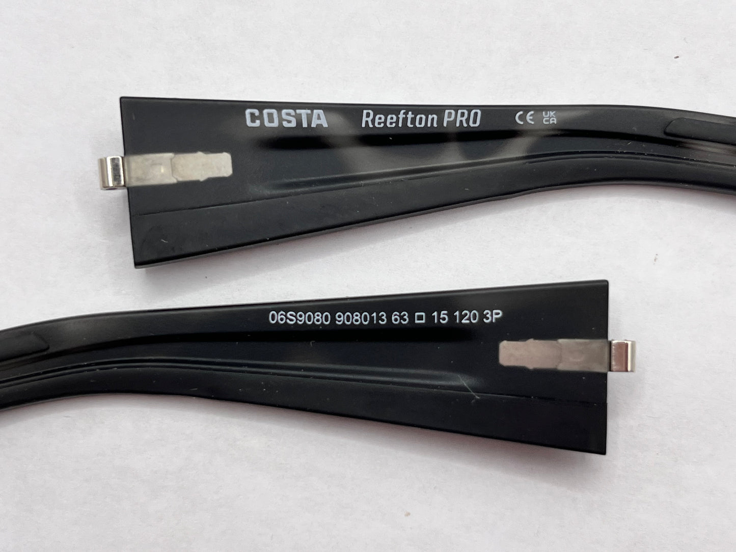 Costa Del Mar Reefton Pro Both Temples Black Tortoise