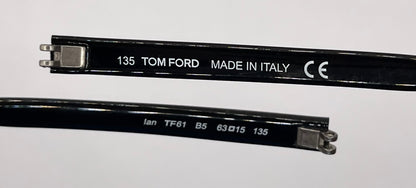 Tom Ford 61 Both Temples Black