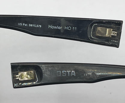 Costa Del Mar Howler 11 Both Temples Black