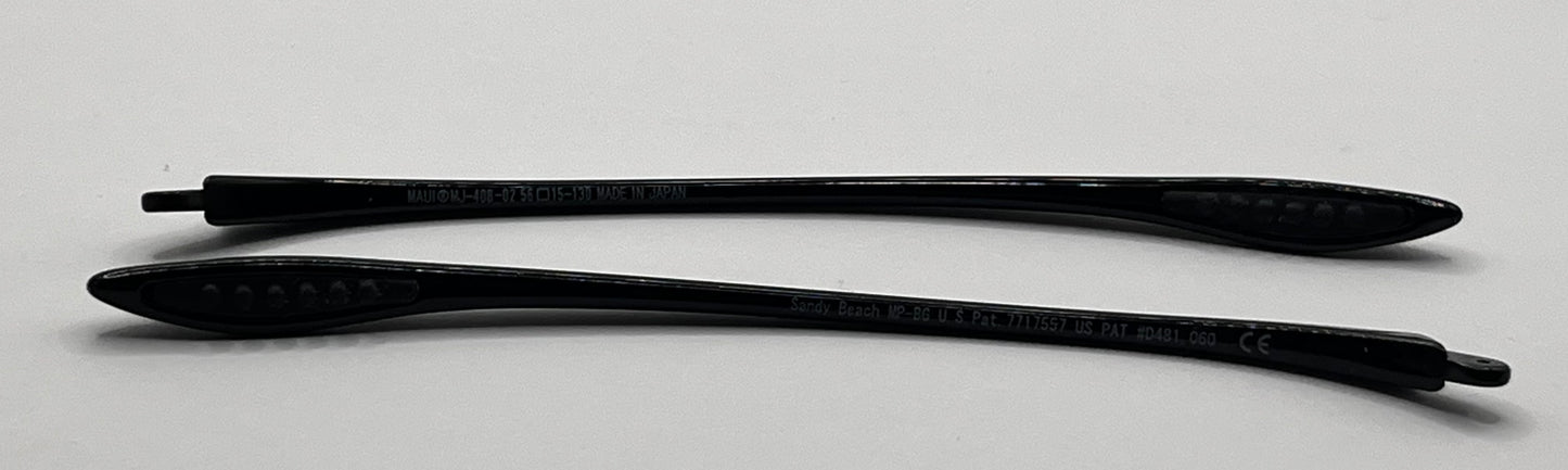 Maui Jim 408 Both Temples Black