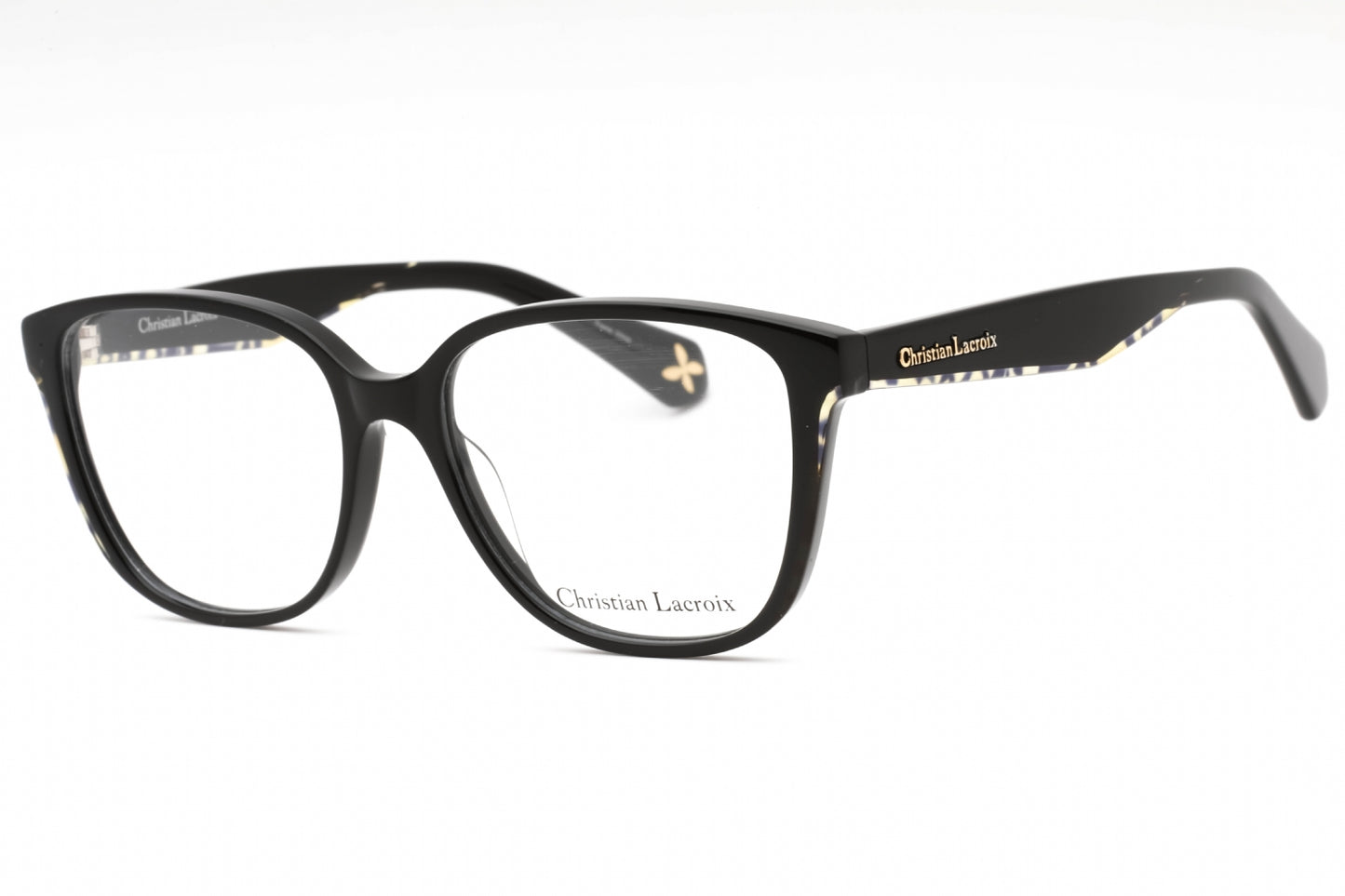 Christian Lacroix 1114 01 Eyeglasses Black Size : 53