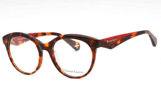 Christian Lacroix 1118 124 Eyeglasses Red Havana Size : 52