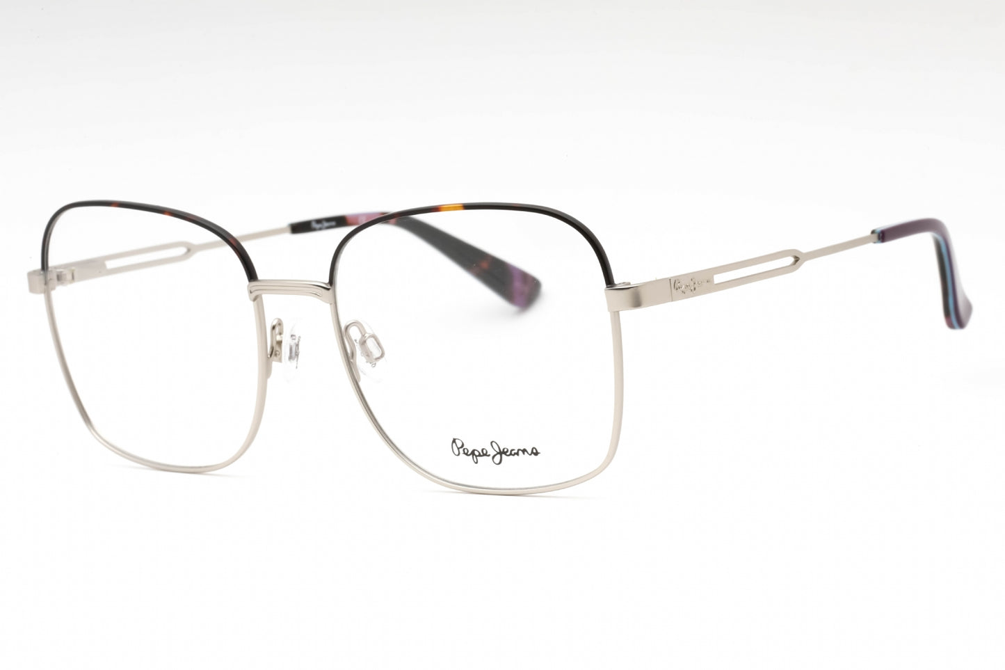 Pepe Jeans 1403 C4 Eyeglasses Satin Silver Size : 54