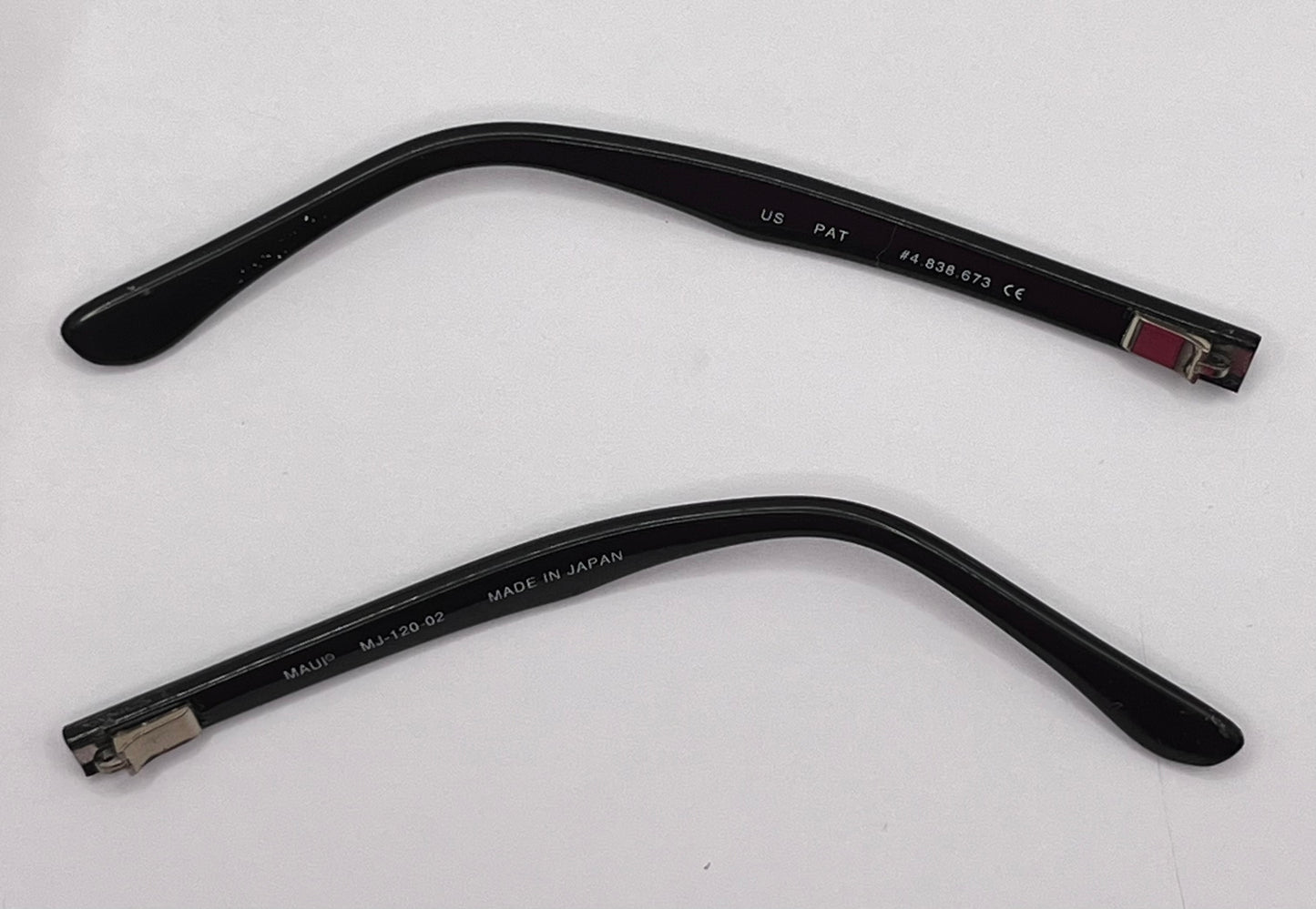 Maui Jim 120 Both Temples Black