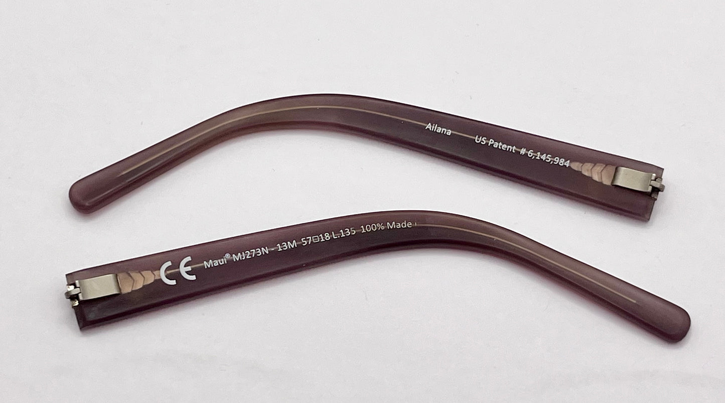 Maui Jim 273 Both Temples Matte Purple