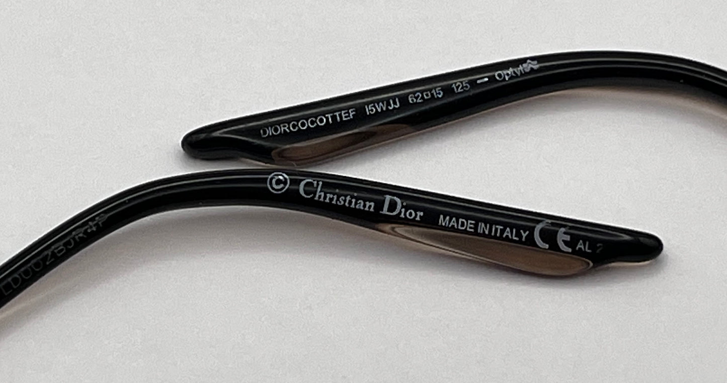 Christian Dior Cocoette Both Temples Black/brown