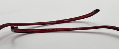 Maui Jim 576 Both Temples Red