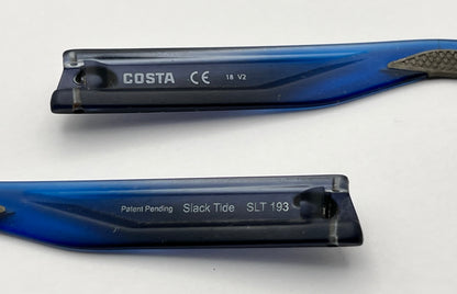 Costa Del Mar Slacktide 193 Both Temples Translucent Blue