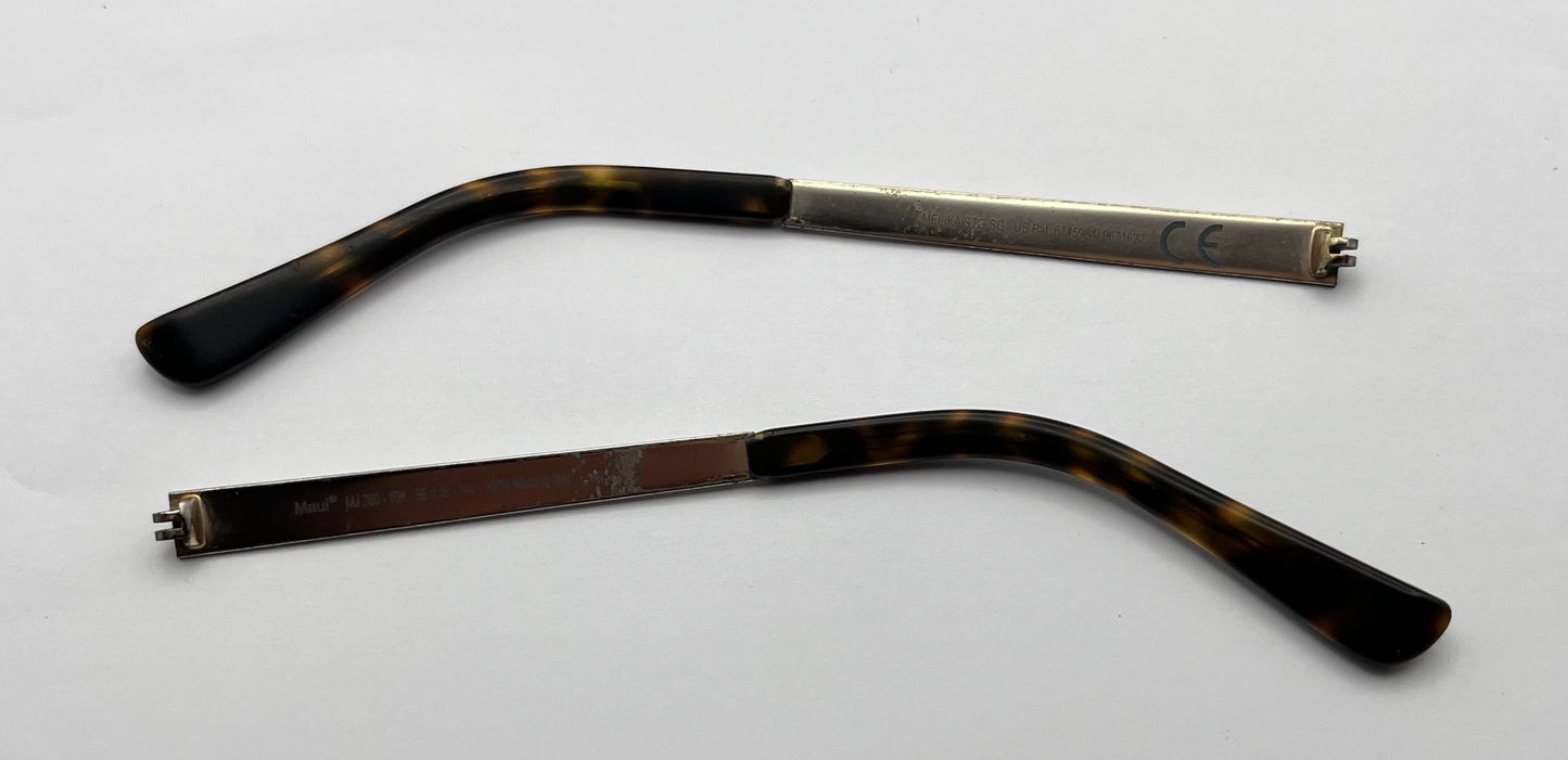 Maui Jim 760 Both Temples Gold/tortoise