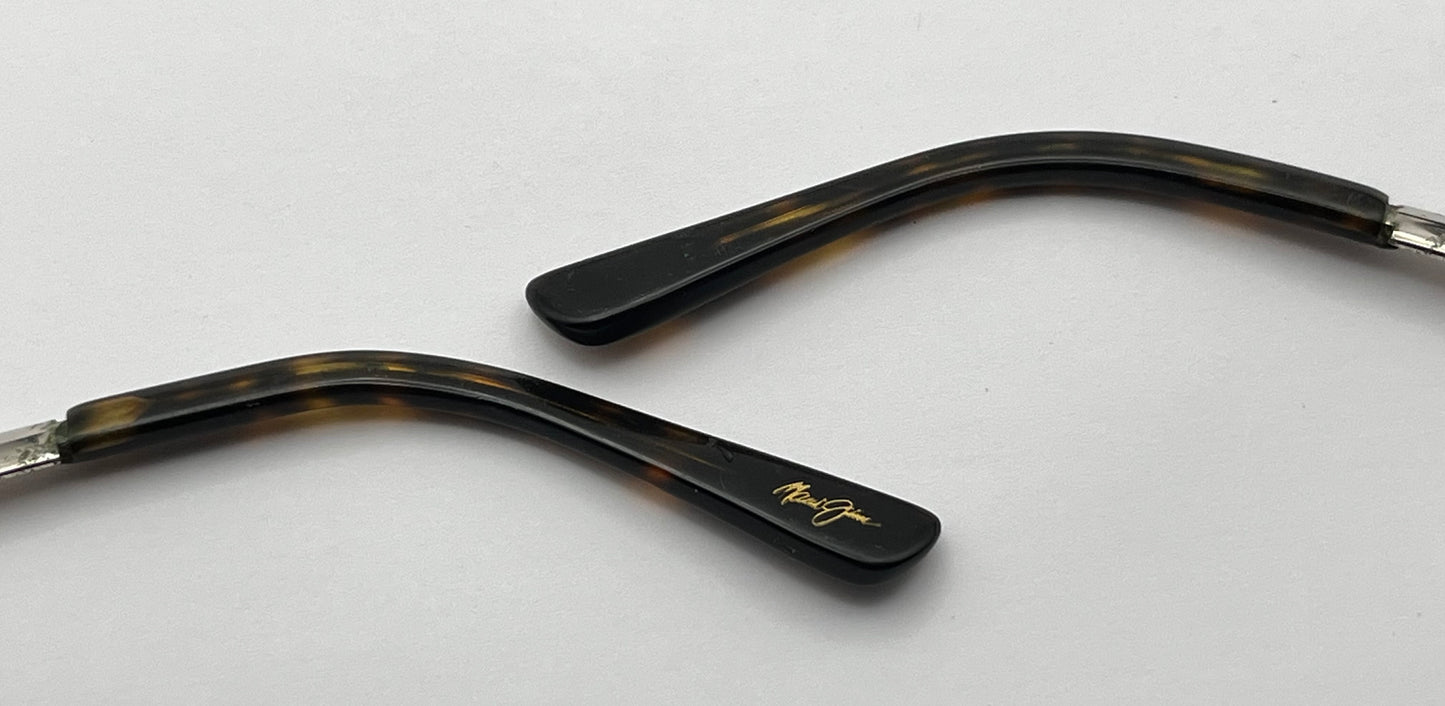 Maui Jim 798 Both Temples Brown Strips