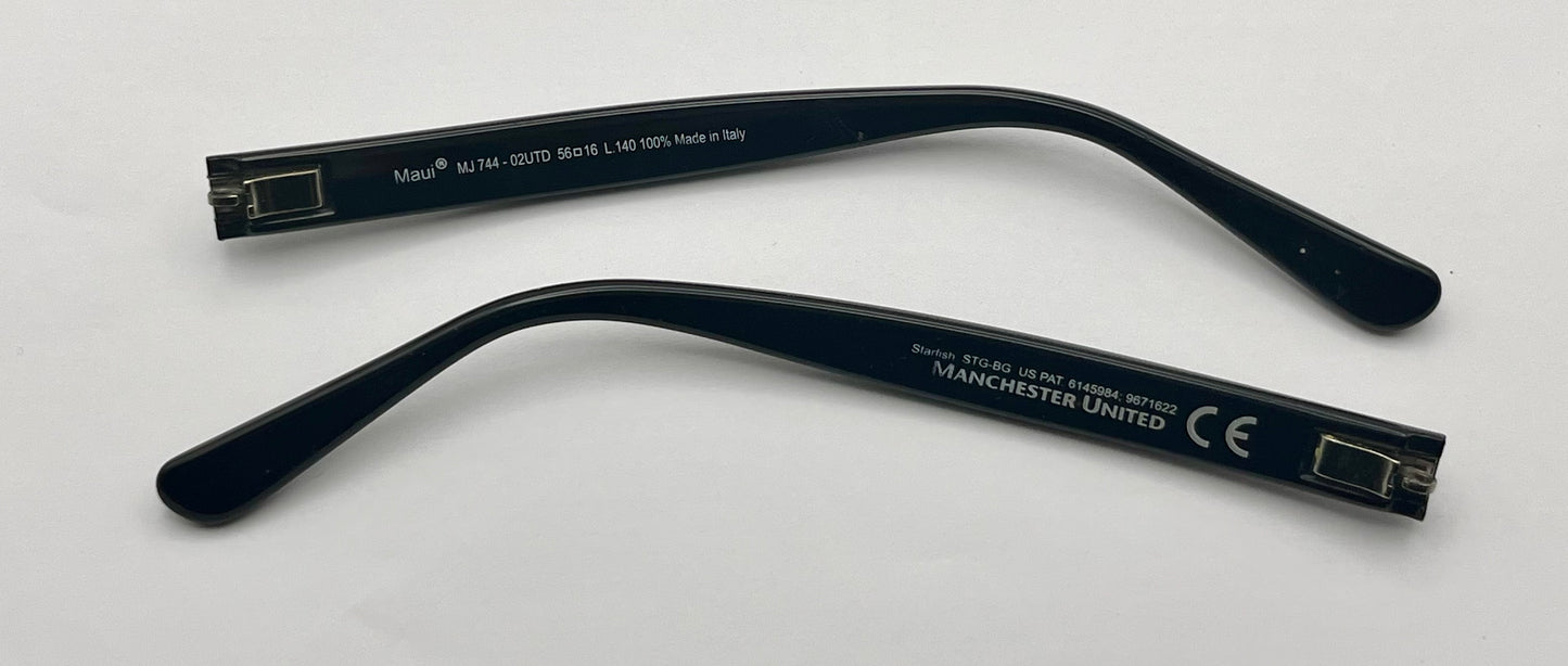 Maui Jim 744 Both Temples Black