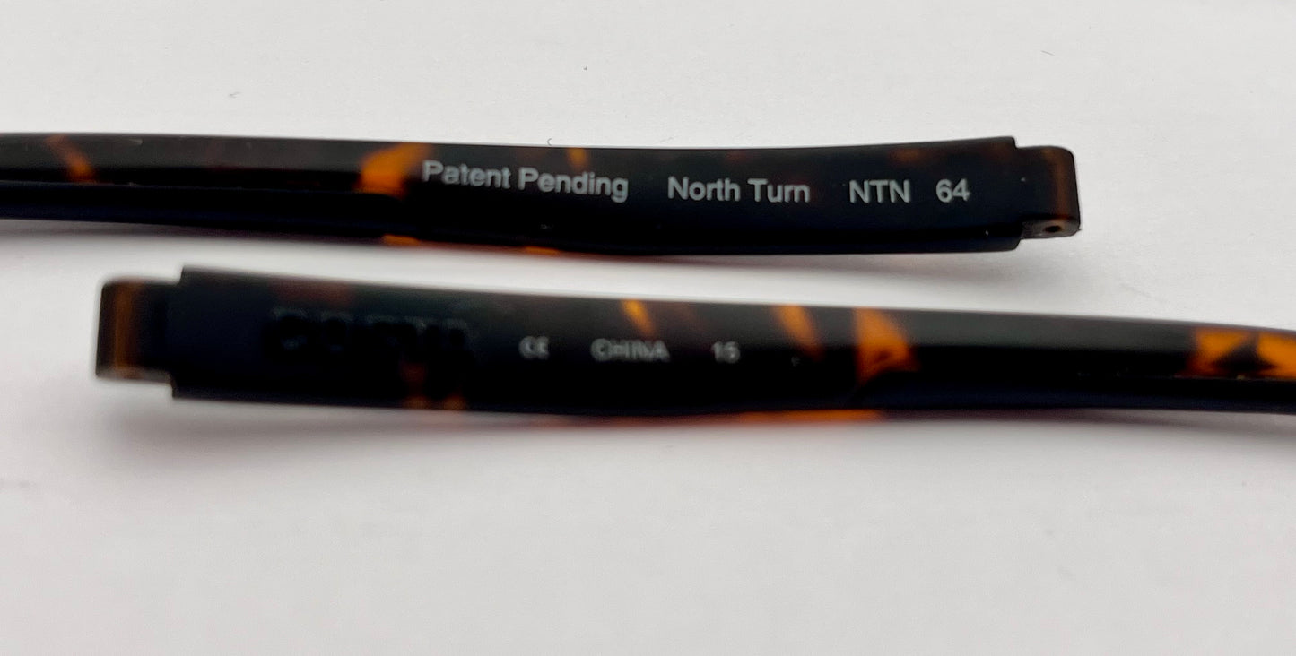 Costa Del Mar North Turn 64 Both Temples Matte Tortoise