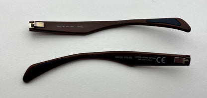 Maui Jim 804 Both Temples Brown Stripes