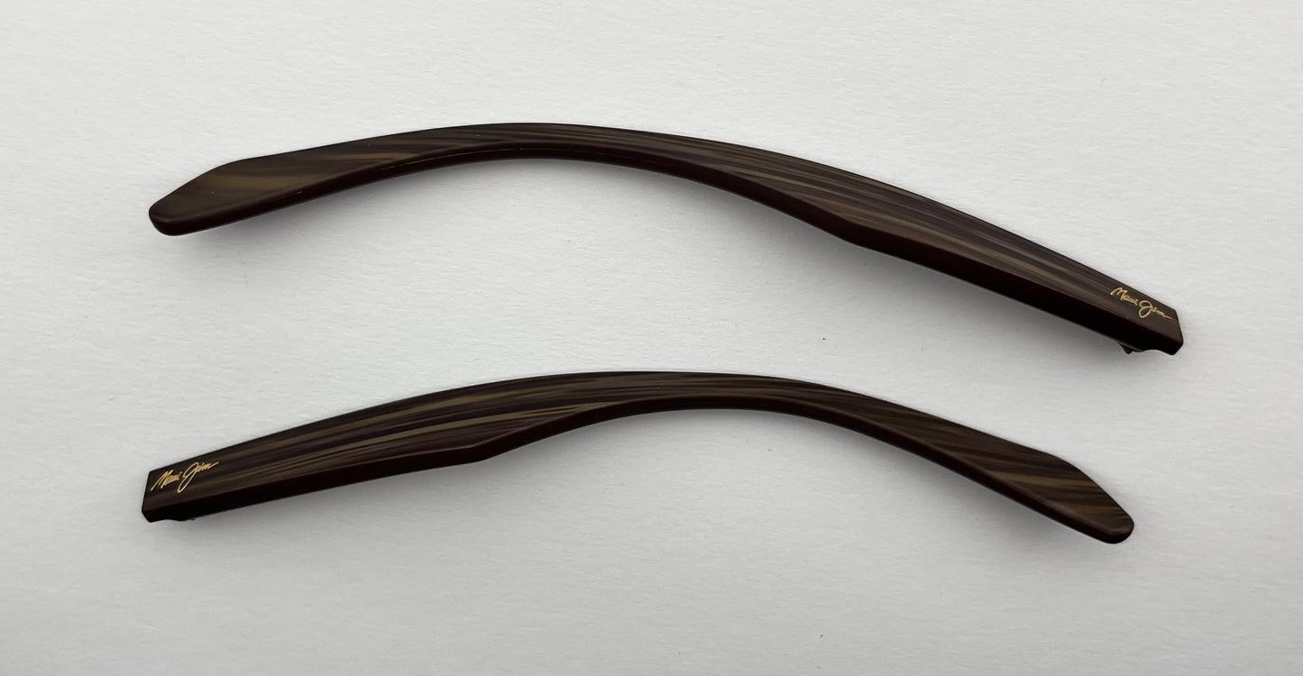 Maui Jim 804 Both Temples Brown Stripes