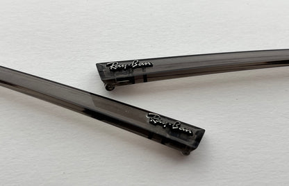 Ray Ban 4323 Both Temples Clear Gray