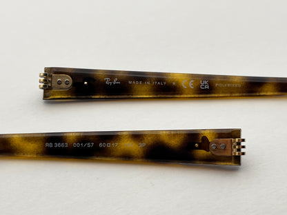 Ray Ban 3663 Both Temples Tortoise