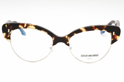 Cutler And Gross 1351 03 Eyeglasses Dark Turtle Size : 55